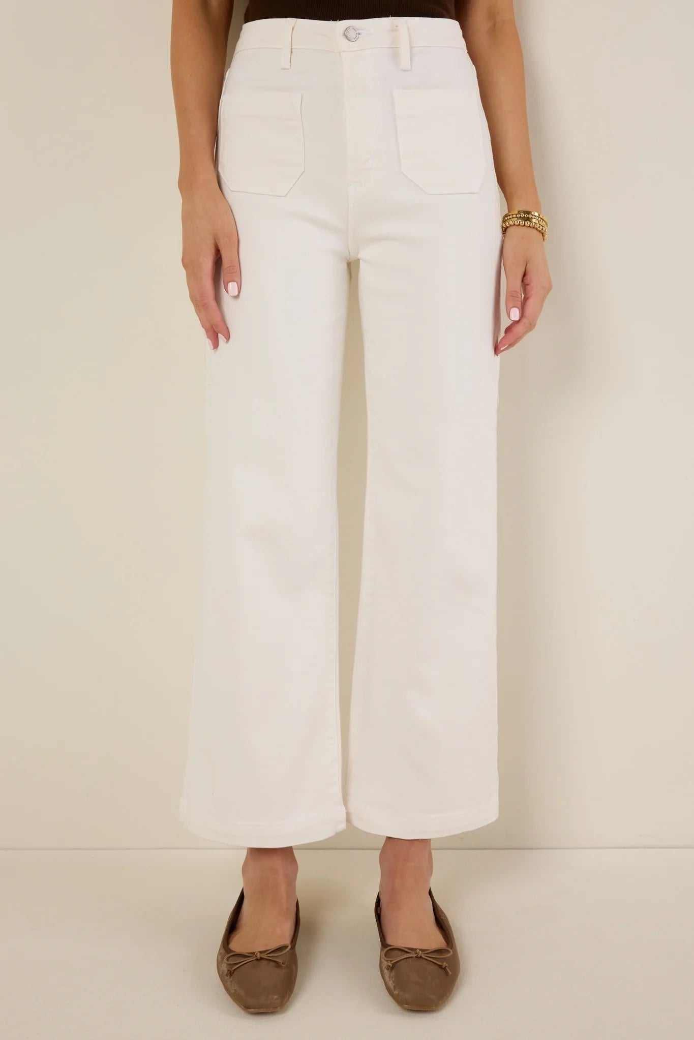 Kimberly Jeans- Ecru