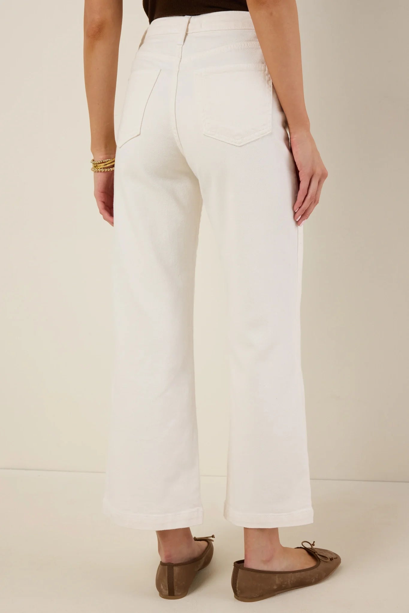 Kimberly Jeans- Ecru