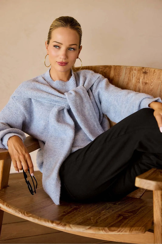 Stevie Sweater- Blue